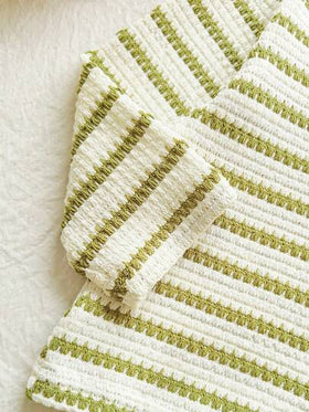 SHEIN Vintaside Kids طقم ملابس كامل للأطفال الصبيان، ملابس علوية بأكمام طويلة مخطط بطراز كلاسيكي وبنطال بلون متباين، مناسب للارتداء في الربيع/الخريف، للاستخدام اليومي، للخروجات، الحفلات، العطلات، الحدائق