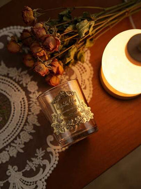 Cirelle شمعة صويا معطرة بالليمون والمريمية والفانيليا - شمعة معطرة في وعاء طويلة الاستخدام، عطر استرخائي للتخفيف من التوتر، هدية ديكور منزلي مثالية