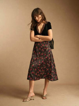 Rosivie صنادل نسائية أنيقة وعصرية ذات كعب ذهبي للحفلات