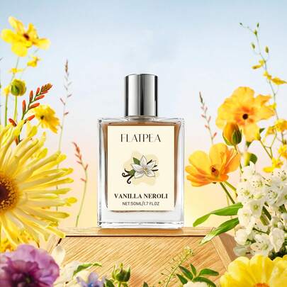 1.7 أونصة سائل رذاذ عطري بنكهة الفانيليا وزهر البرتقال، صيغة لطيفة خالية من الكحول، رائحة زهرية منعشة للنساء، طويلة الأمد، للجسم والشعر، هدية مثالية لعيد الميلاد وعيد الحب، 50 مل
