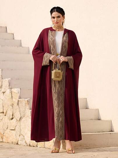 Al Najma رمضان عباءة محافظة مع كابوشون للنساء