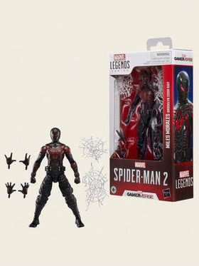 Hasbro شخصية بطل الخارق سلسلة الأساطير - جامرفيرس مايلز مورالس بدلة بروكلين 2099، شخصية حركة 6 بوصة، هدية مفاجأة للأطفال، لعبة بطل خارق، هدية للمعجبين، هدية عيد الميلاد والكريسماس للمعجبين، لعبة تذكارية، ديكور المكتب