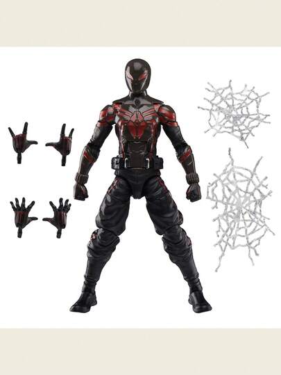 Hasbro شخصية بطل الخارق سلسلة الأساطير - جامرفيرس مايلز مورالس بدلة بروكلين 2099، شخصية حركة 6 بوصة، هدية مفاجأة للأطفال، لعبة بطل خارق، هدية للمعجبين، هدية عيد الميلاد والكريسماس للمعجبين، لعبة تذكارية، ديكور المكتب
