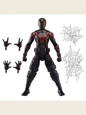 Hasbro شخصية بطل الخارق سلسلة الأساطير - جامرفيرس مايلز مورالس بدلة بروكلين 2099، شخصية حركة 6 بوصة، هدية مفاجأة للأطفال، لعبة بطل خارق، هدية للمعجبين، هدية عيد الميلاد والكريسماس للمعجبين، لعبة تذكارية، ديكور المكتب
