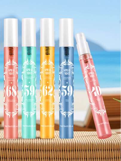 مجموعة هدايا رذاذ العطر البرازيلي 5 حبة، تشمل روائح الياسمين والبرقوق والفستق والفانيليا. نضارة طبيعية وطويلة الأمد، معطر هواء محمول مناسب للاستخدام اليومي، يحمي الملابس من الحشرات. هدية مثالية للأصدقاء والعائلة، مثالية لعيد الحب وعيد الأم.