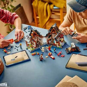 LEGO لعبة بناء ليغو نينجاغو أربع أسلحة الحداد ذكرى مرور 15 عام، للأطفال من عمر 14 سنة فما فوق - طقم ألعاب النينجا مع مجموعة عناصر الأرض القابلة للجمع + 4 شخصيات صغيرة - فكرة هدية للمراهقين والفتيات - 71858