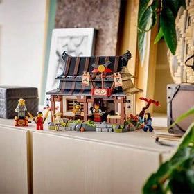 LEGO لعبة بناء ليغو نينجاغو أربع أسلحة الحداد ذكرى مرور 15 عام، للأطفال من عمر 14 سنة فما فوق - طقم ألعاب النينجا مع مجموعة عناصر الأرض القابلة للجمع + 4 شخصيات صغيرة - فكرة هدية للمراهقين والفتيات - 71858