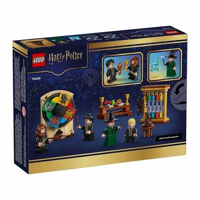 LEGO قلعة هوغوارتس من ليغو هاري بوتر: لعبة بناء طقوس قبعة الفرز للأولاد والبنات - مجموعة لعب تمثيلية للأطفال، من عمر 7 سنوات فما فوق - مع 4 شخصيات صغيرة وشكل لعبة قطة باترونوس - فكرة هدية لأعياد الميلاد - 76460
