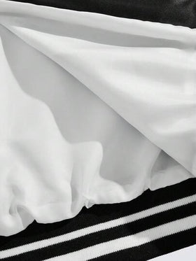 NEON BLANC جاكيت كاجوال منسوجة بأزرار أمامية ذات لون متباين للرجال