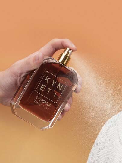 زجاجة عطر أنيقة بطول 100 مل بنمط الحروف، مناسبة للأقمشة والخزائن والسيارات والمكاتب والمنازل والغرف والحمامات، رائحة طويلة الأمد، هدية رائعة