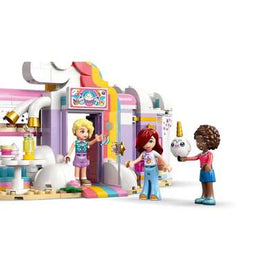 LEGO مجموعة ألعاب بناء كتل أصدقاء كافيه حلم وحيد القرن، مناسبة للبنات والأولاد فوق 6 سنوات، تشمل ألوان قوس وأليا وإيزي ميني فيجرات وإكسسوارات، فكرة هدية عيد ميلاد إبداعية - 42684