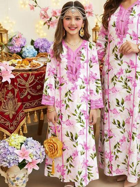 SHEIN فستان كاجوال أنيق بطبعة زهرية مناسب للربيع/الصيف للفتيات المراهقات