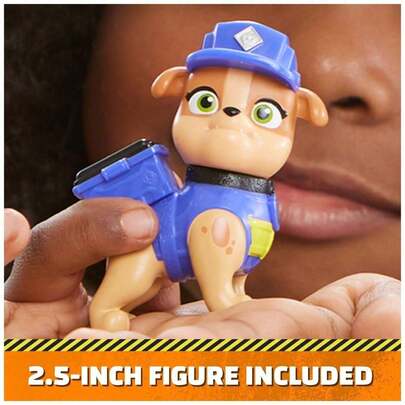 Spin Master ماو ماو وأصدقائه، شاحنة بلدوزر ماو ماو اللعبة، مع أجزاء متحركة وتماثيل قابلة للجمع، مناسبة للأطفال من عمر 3 سنوات فما فوق