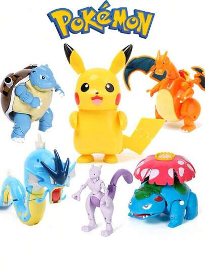 pokemon 1 صندوق / 2 قطعة من أشكال الحركة لحيوانات الأليفة بوكيمون بوكيبول، دمية مشوهة لاستدعاء بوكيبول، شكل حركة كرتوني، هدية نموذج بوكيبول وحش الجيب، هدية عيد ميلاد مثالية