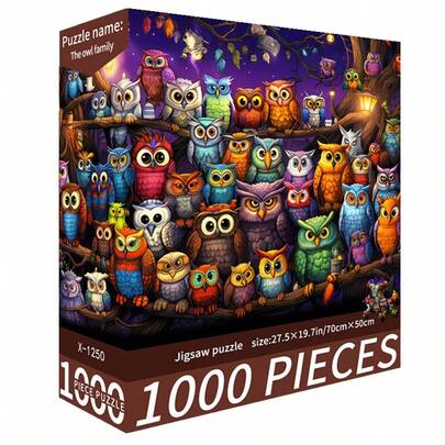 1000 قطعة لغز الصور التحدي | لغز الكرتون DIY، مناسب للبالغين وألعاب التفاعل العائلية، هدية، لوحة زخرفية DIY، منظر طبيعي لطيف ومريح للتخفيف من التوتر، هدية عيد ميلاد للأصدقاء والأزواج، عيد الحب، مقاس 70x50سم