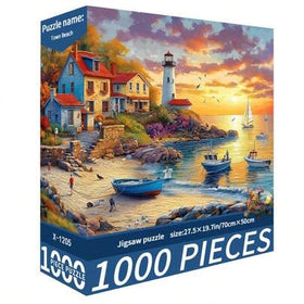 1000 قطعة لغز الصور التحدي | لغز الكرتون DIY، مناسب للبالغين وألعاب التفاعل العائلية، هدية، لوحة زخرفية DIY، منظر طبيعي لطيف ومريح للتخفيف من التوتر، هدية عيد ميلاد للأصدقاء والأزواج، عيد الحب، مقاس 70x50سم