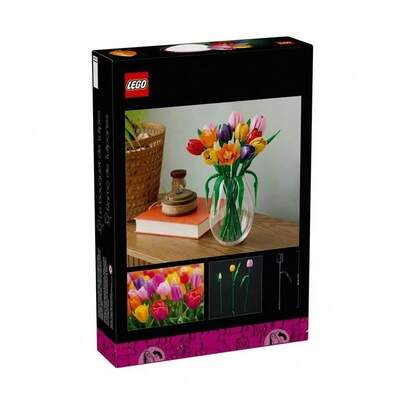 LEGO لعبة بناء بلوكات زهرة الزنبق 11501 من ليغو، سلسلة نباتات الزهور، هدية ديكورية