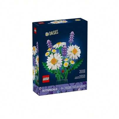 LEGO بلوكات بناء 11508 سلسلة نبات زهرة الداوودي بلوكات بناء لعبة ديكور