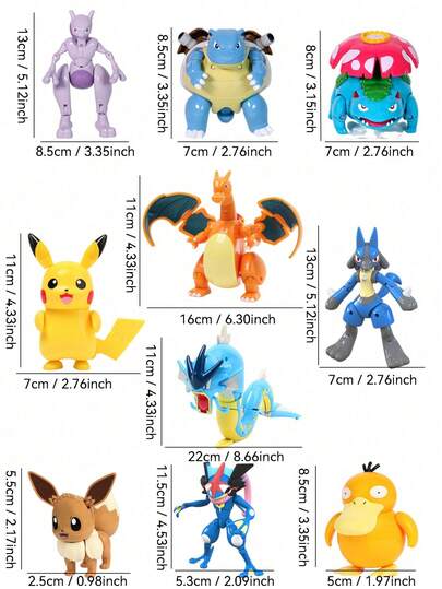 pokemon 1 صندوق / 2 قطعة من أشكال الحركة لحيوانات الأليفة بوكيمون بوكيبول، دمية مشوهة لاستدعاء بوكيبول، شكل حركة كرتوني، هدية نموذج بوكيبول وحش الجيب، هدية عيد ميلاد مثالية