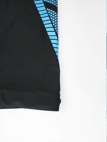 Manfinity Swimmode سراويل السباحة الرجالية ذات الخصر المربوط بسحاب، ملابس السباحة الرجالية، سراويل السباحة الرجالية، سراويل السباحة الرياضية الرجالية، ملابس السباحة المطبوعة للرجال