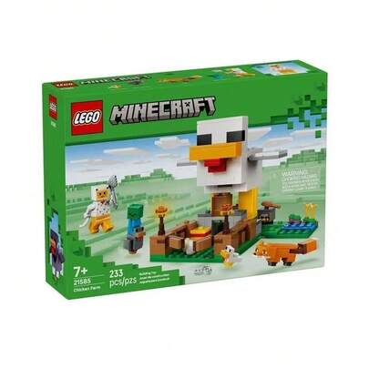 LEGO ليغو 21585 مزرعة الدجاج سلسلة ماينكرافت لعبة تجميع للأولاد