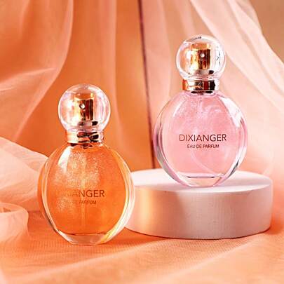 عطر مع مسحوق ذهبي له رائحة قوية وثابتة، ويمكن استخدامه كهدية للنساء. رائحة سلسلة الرمال المتحركة مشابهة لرائحة العلامات التجارية الكبرى. رائحة الكاكاو ممزوجة برائحة الزهور 30مل