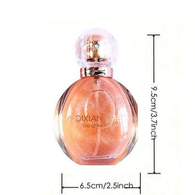 عطر مع مسحوق ذهبي له رائحة قوية وثابتة، ويمكن استخدامه كهدية للنساء. رائحة سلسلة الرمال المتحركة مشابهة لرائحة العلامات التجارية الكبرى. رائحة الكاكاو ممزوجة برائحة الزهور 30مل
