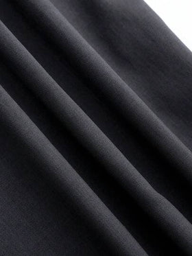 Resyla طقم ملابس علوية بأكمام 3/4 وخصر مطاطي وبنطلون ساق مستقيمة قطعتين للنساء