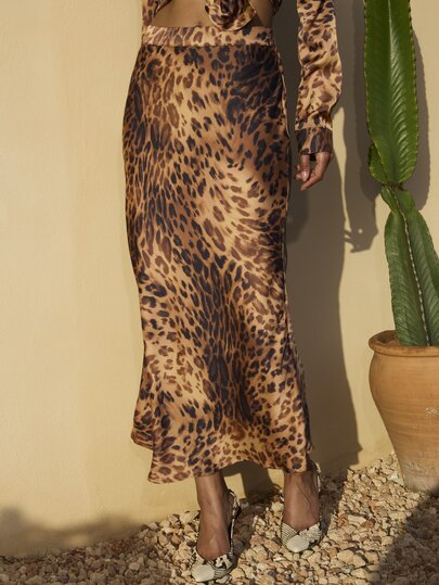 Dancing Leopard فستان ديلارا لحفلات المساء، خروجات المساء، خطط العشاء، خطط عطلة نهاية الأسبوع، ملابس العطلات، ضيف حفل الزفاف، غداء