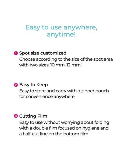 Olive Young صندوقان من بقع علاج حب الشباب Care Plus، 102 قطعة، ملصقات للوجه، العناية الكورية بالبشرة، مستحضرات التجميل الكورية