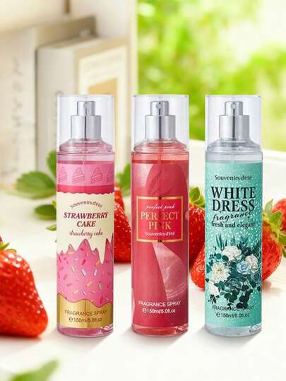 رذاذ عطر جديد للأقمشة 150 مل، رذاذ عطر للملابس، رائحة طازجة ومستمرة، معطر هواء مناسب للملابس والحمام والغرفة والخزانة والصالة والسيارة وغرف الفندق وهدايا ديكور المنزل والعلاج بالعطور والأجواء الخارجية وهدايا عيد الميلاد والتخرج