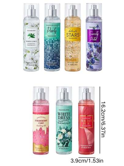 رذاذ عطر جديد للأقمشة 150 مل، رذاذ عطر للملابس، رائحة طازجة ومستمرة، معطر هواء مناسب للملابس والحمام والغرفة والخزانة والصالة والسيارة وغرف الفندق وهدايا ديكور المنزل والعلاج بالعطور والأجواء الخارجية وهدايا عيد الميلاد والتخرج