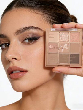 Dasique لوحة ظلال العيون داسيك، ذات تصبغ عالي، ثابتة لفترة طويلة، سهلة الاستخدام، ناعمة، نباتية، خالية من التجارب على الحيوانات، مناسبة كهدية عيد الميلاد، بأسلوب فتاة الوردي الساحر، عودة إلى المدرسة، عروس الزفاف، الصيف، عيد الحب، العطلة