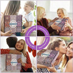 مجموعة شموع معطرة، تأتي مع علبة هدايا ذات لون أنيق ومجموعة متنوعة من الروائح المختلفة، تنبعث منها رائحة ثرية وممتعة، خالية من الدخان وطويلة الاحتراق - هدية عيد الميلاد المثالية للأصدقاء والعائلة، كما أنها مناسبة لشموع عيد الميلاد وشموع العطلات والشموع الم