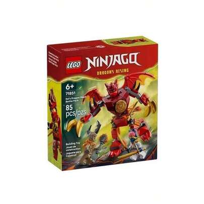 LEGO لعبة كاي الميكانيكية التنين من سلسلة نينجاجو 71851 ، لعبة كتل بناء للأولاد