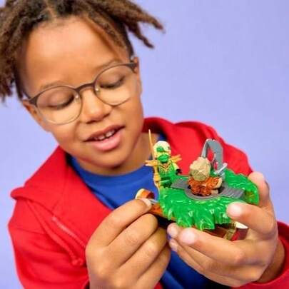 LEGO لعبة بناء ليغو نينجاغو 71850 لويد ضد وحش الأرض مدرب سبينجيتسو