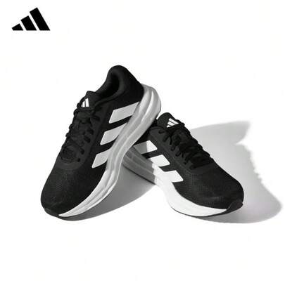 Adidas أحذية رياضية للجنسين مضادة للانزلاق، متينة، قابلة للتنفس، خفيفة الوزن، ماصة للصدمات