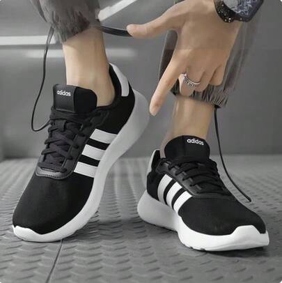 Adidas أحذية رياضية خفيفة الوزن جديدة من الشبك التنفسي، أحذية جري كاجوال
