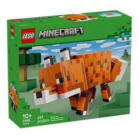 LEGO لعبة كتل البناء 21588 صبي وفتاة الثعلب، لغز كتل البناء، هدية عيد الميلاد