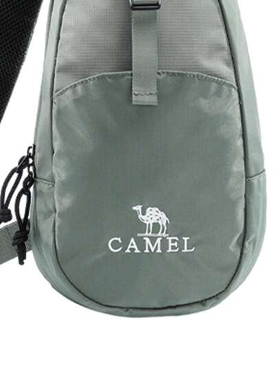 CAMEL CROWN حقيبة صدر كاجوال، حقيبة كتف محمولة للسفر، حقيبة متقاطعة الجسم، حقيبة اللياقة البدنية، حقيبة الدراجات، حقيبة الظهر