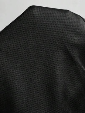 ROMWE MEN Anime شورت كاجوال رجالي مطبوع بسحاب من قطعتين