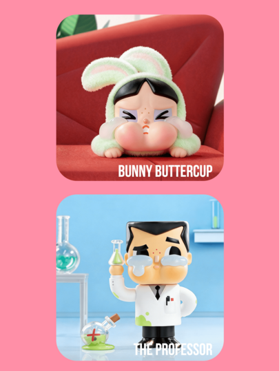 صندوق أعمى من سلسلة فتاة القوة الجميلة CRYBABY من POP MART، 12 إصدار عادي + 1 إصدار مخفي، تصميم أسلوب Y2K الجذاب، يتضمن أشكال فتاة الفقاعة وفتاة الزهرة وفتاة الفراء والأرنب، لوحة ألوان ناعمة مع تعبيرات مرحة، الإصدار المخفي "أميرة موباكس"، هدية مثالية لمعج