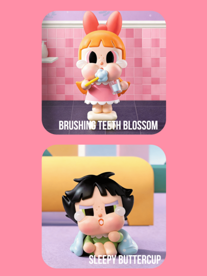 صندوق أعمى من سلسلة فتاة القوة الجميلة CRYBABY من POP MART، 12 إصدار عادي + 1 إصدار مخفي، تصميم أسلوب Y2K الجذاب، يتضمن أشكال فتاة الفقاعة وفتاة الزهرة وفتاة الفراء والأرنب، لوحة ألوان ناعمة مع تعبيرات مرحة، الإصدار المخفي "أميرة موباكس"، هدية مثالية لمعج