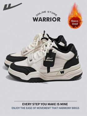 WARRIOR أحذية رياضية للرجال ذات طراز محارب، خفيفة الوزن ومريحة للارتداء في فصلي الخريف والشتاء، تصميم بسيط وأنيق، مناسبة للارتداء طوال العام، مقاومة للتآكل والاستخدام اليومي الطويل، أحذية تدريب وركض مبطنة بطبقة عازلة للحرارة
