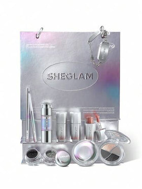 SHEGLAM Lustra مجموعة المقتنيات علامة تجارية جمال مكياج ميكب مستحضرات تجميل للنساء الفتيات مثالي لفصل الشتاء الربيع مثالي ل- Y2K أزياء أنيقة رمضان هدية حفلة جاهز أفضل لون