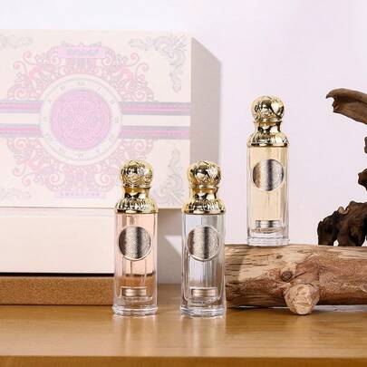 مجموعة هدايا العطور 3 قطع، سلسلة وادي الأباطرة عطر زيتي بدون لهب، ذو تأثيرات منعشة ومهدئة ومنعشة للهواء، رائحة زهرية فاكهية، 25مل*3. هدية راقية، جودة عالية، نسيج ممتاز، مثالية لإزالة الروائح وتعزيز العطر.