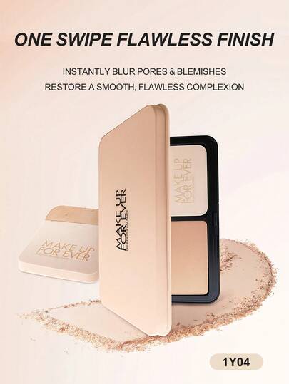 Make Up For Ever مسحوق أساس بشرة HD من ميك أب فور إيفر - 1Y04 - ألابستر الدافئ - 11 جرام - 0.388 أونصة سائلة