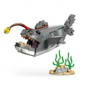 LEGO لعبة بناء ثلاثية الأبعاد من ليغو 31381 بتصميم سمكة قرش بحرية شرسة