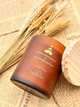 Poya Candle شمعة عطرية من شمع الصويا | وزن صافي أكثر من 200 جرام وزمن احتراق 50 ساعة | شمعة معطرة في وعاء زجاجي بني مطفي | 8 عطور مستخرجة من نباتات عالية الجودة | مصنوعة يدويًا وخالية من الدخان | تخلق جوًا طبيعيًا | هدية مثالية للجنسين - مثالية لغرفة الطع