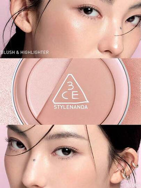 3CE مجموعة ظلال الخدود والبرونزر BEIGE HOUR، لوحة مكياج الوجه متعددة الوظائف، تشطيب ناعم وبراق، ألوان لامعة قابلة للبناء، مظهر طبيعي مشرق، تغليف مدمج وصغير، متوفرة بألوان متنوعة، 4.3 جرام/0.15 أونصة. مستحضرات تجميل كورية | جمال كوري